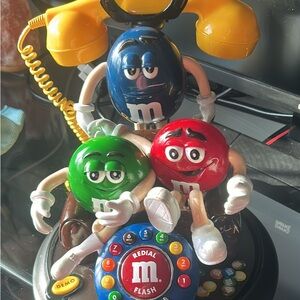 M&M'S Red, Blue, and Green Character Phone Toy